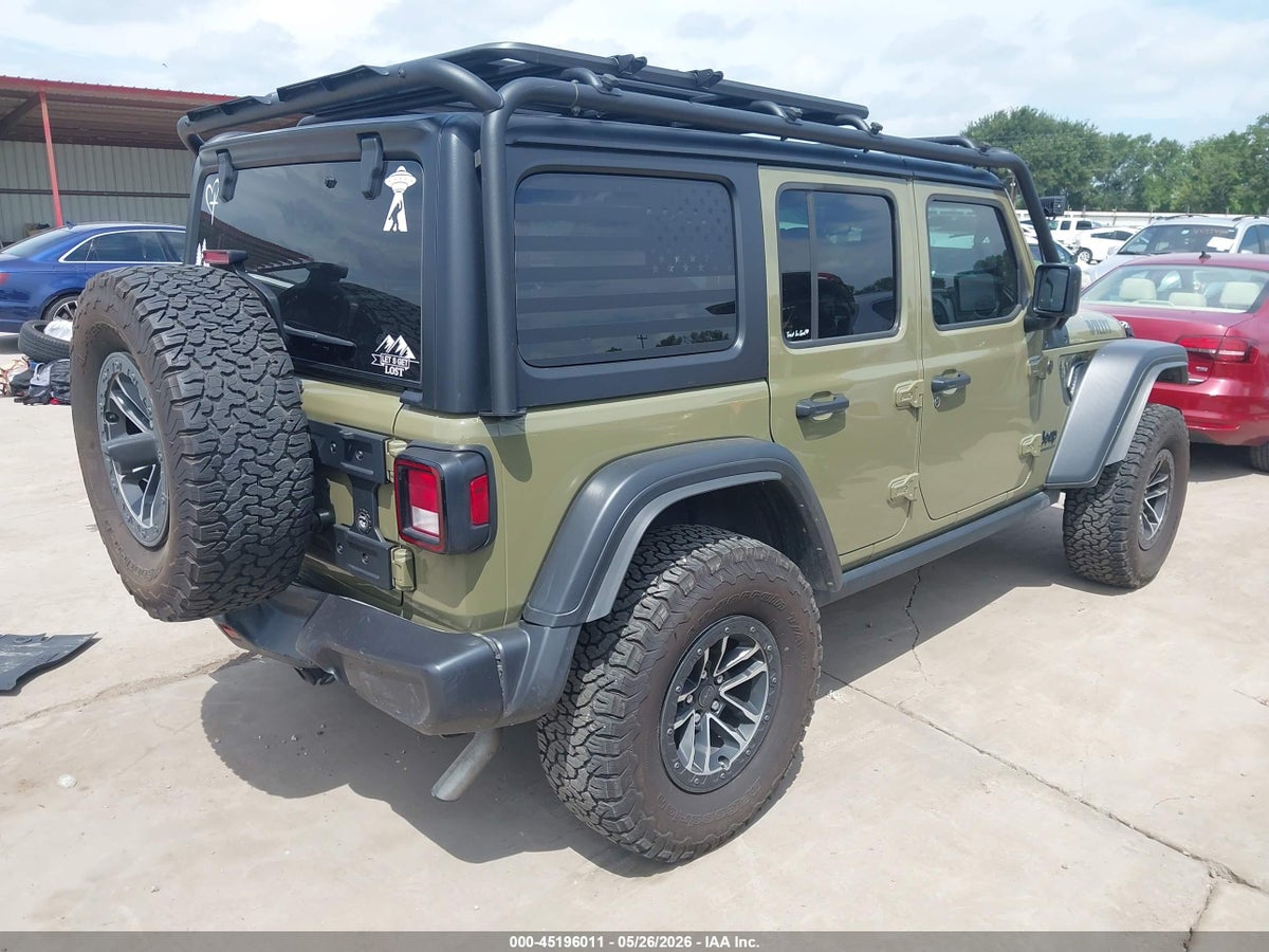 2025 JEEP WRANGLER 4-DOOR WILLYS 4X4 — снимка 4