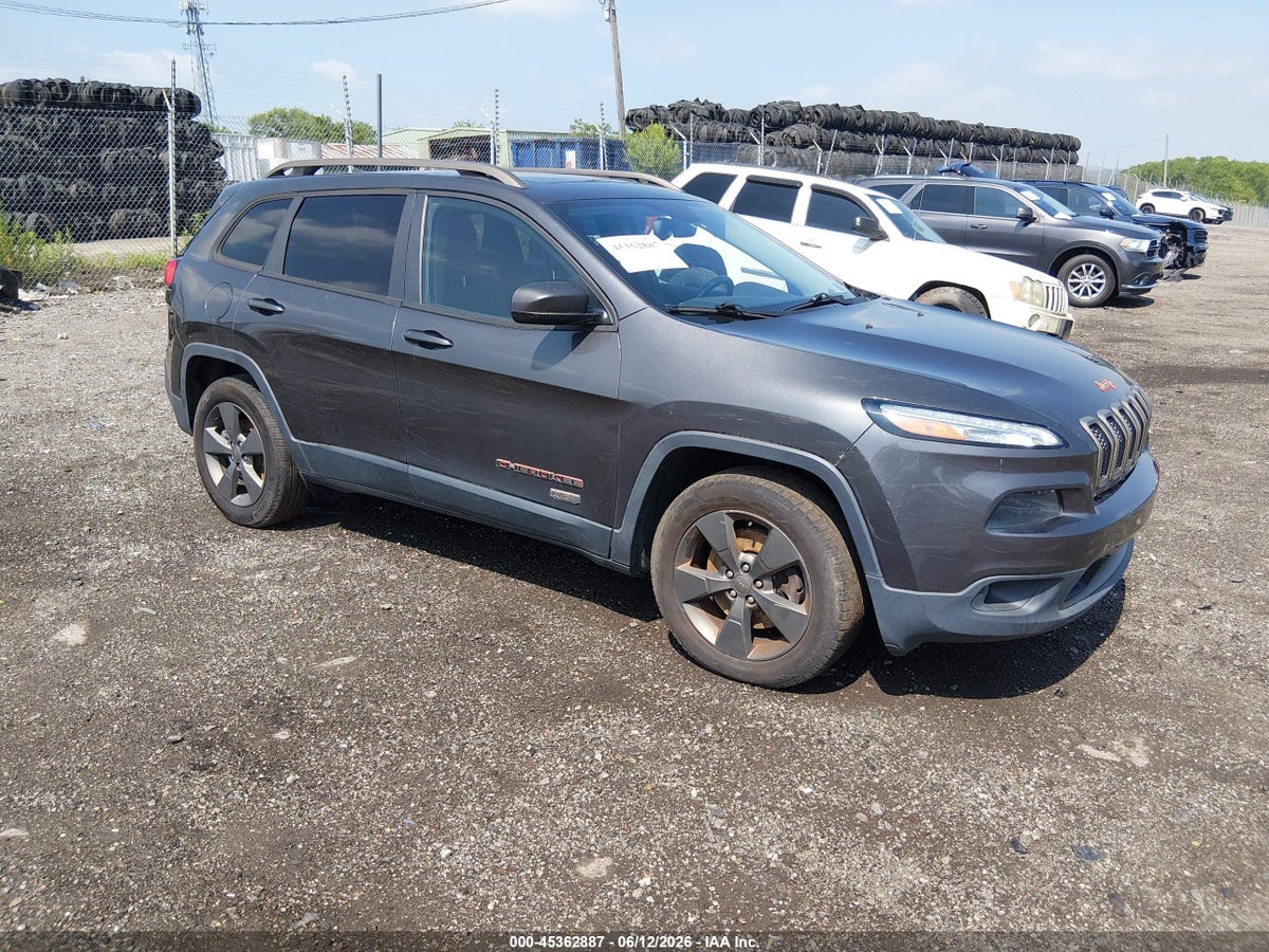 2017 JEEP CHEROKEE 75TH ANNIVERSARY EDITION 4X4