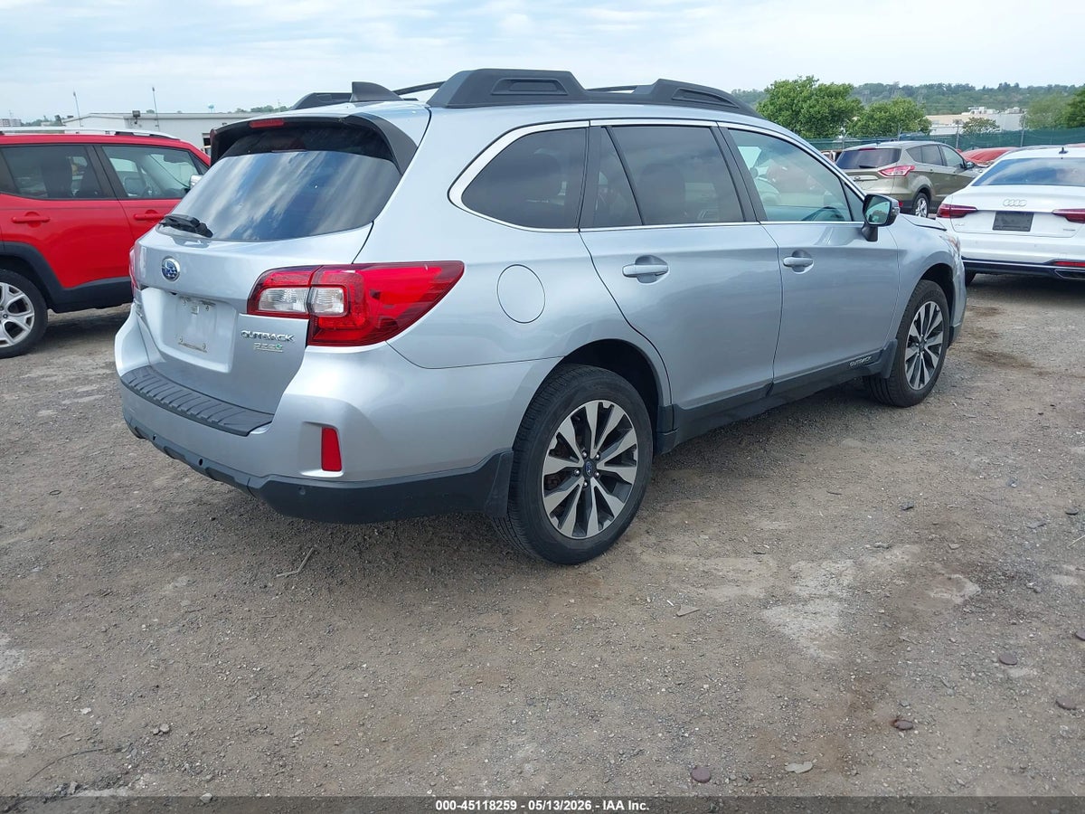 2017 SUBARU OUTBACK 2.5I LIMITED — снимка 4