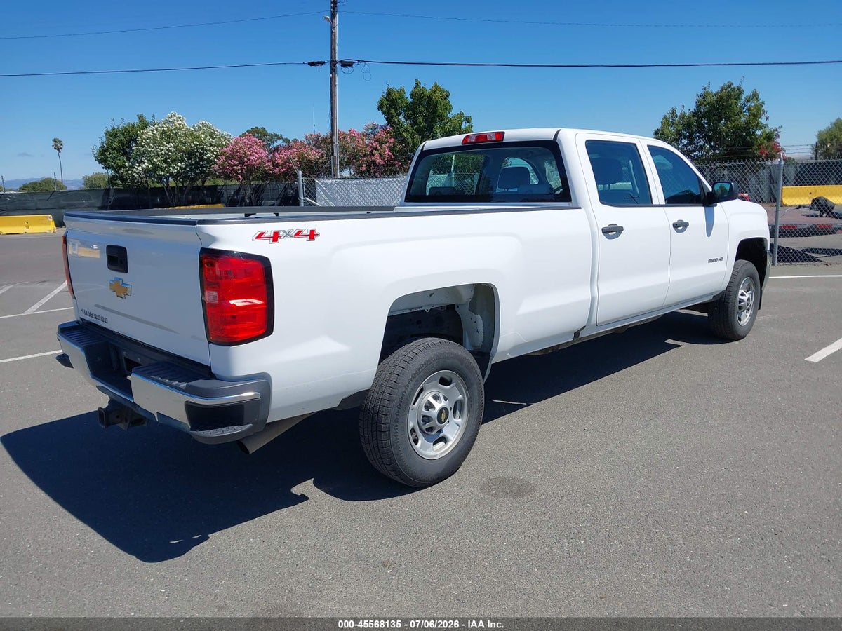 2016 CHEVROLET SILVERADO 2500HD WT — снимка 4