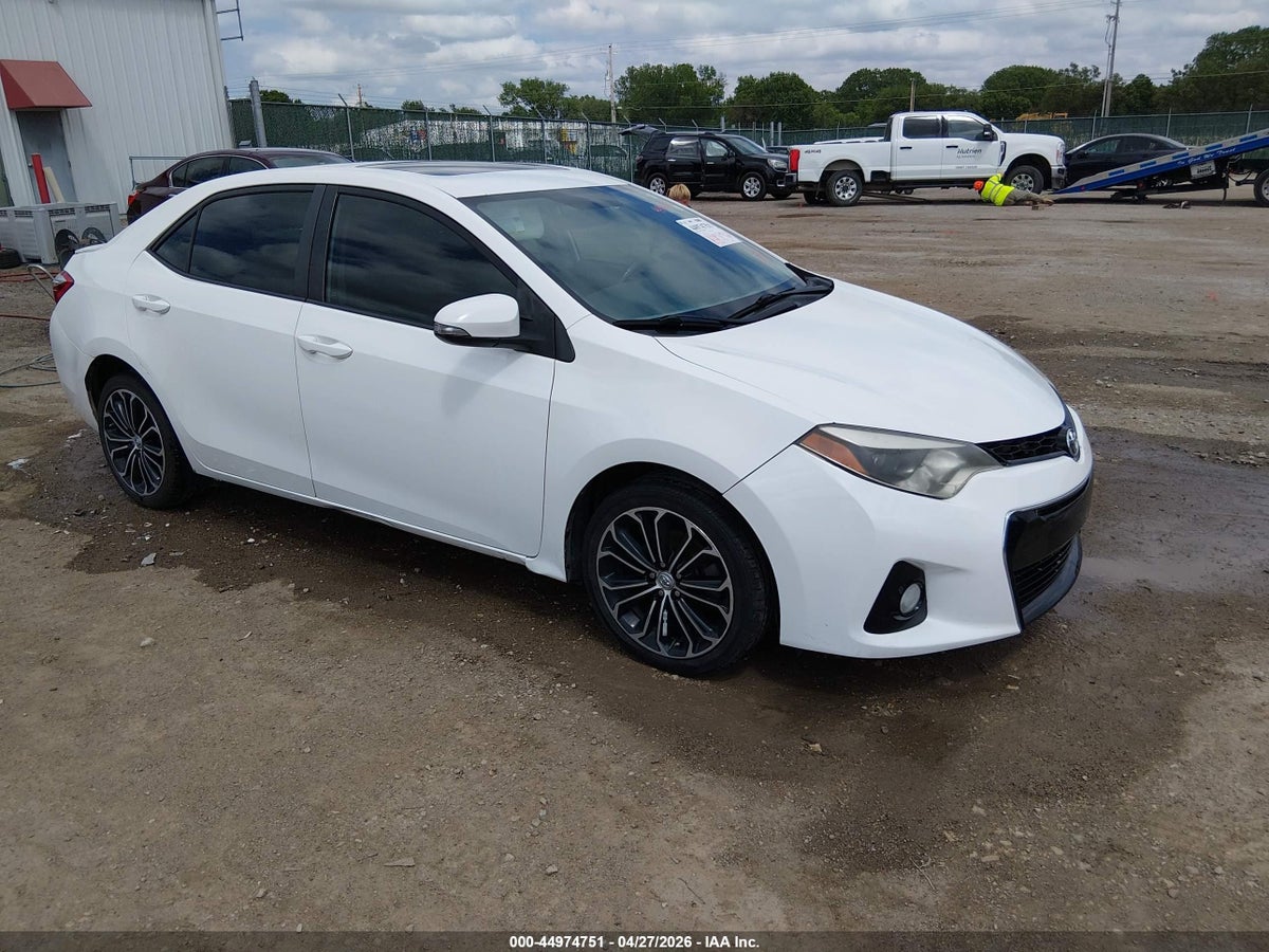 2016 TOYOTA COROLLA S PLUS