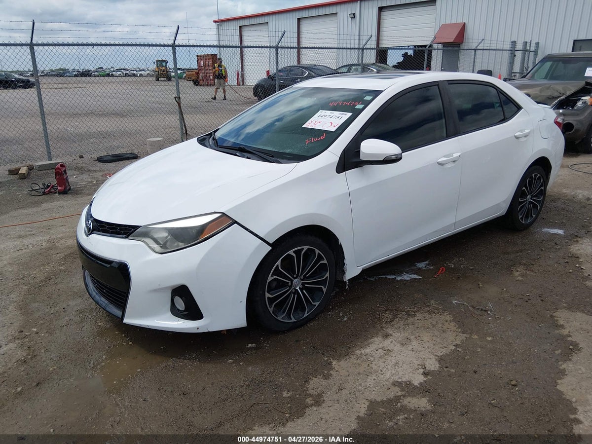 2016 TOYOTA COROLLA S PLUS — снимка 2