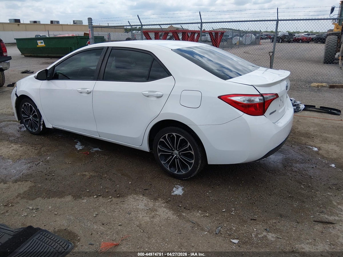 2016 TOYOTA COROLLA S PLUS — снимка 3