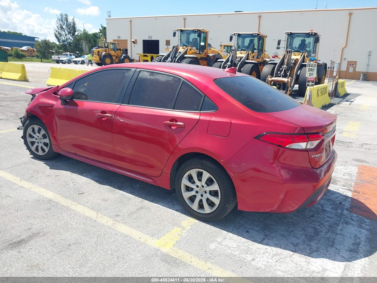 2020 TOYOTA COROLLA LE — снимка 3