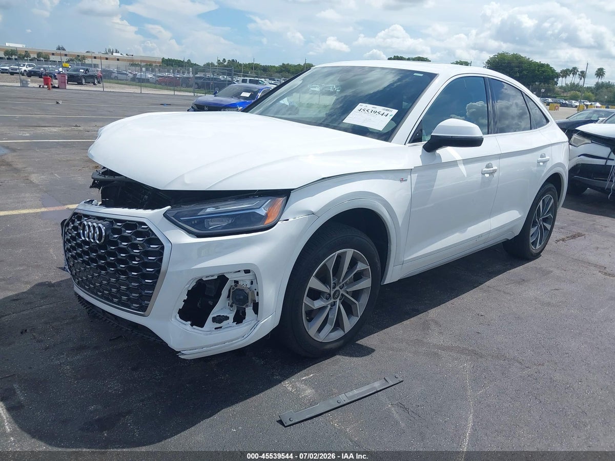 2023 AUDI Q5 SPORTBACK PREMIUM PLUS 45 TFSI S LINE QUATTRO S TRONIC — снимка 2