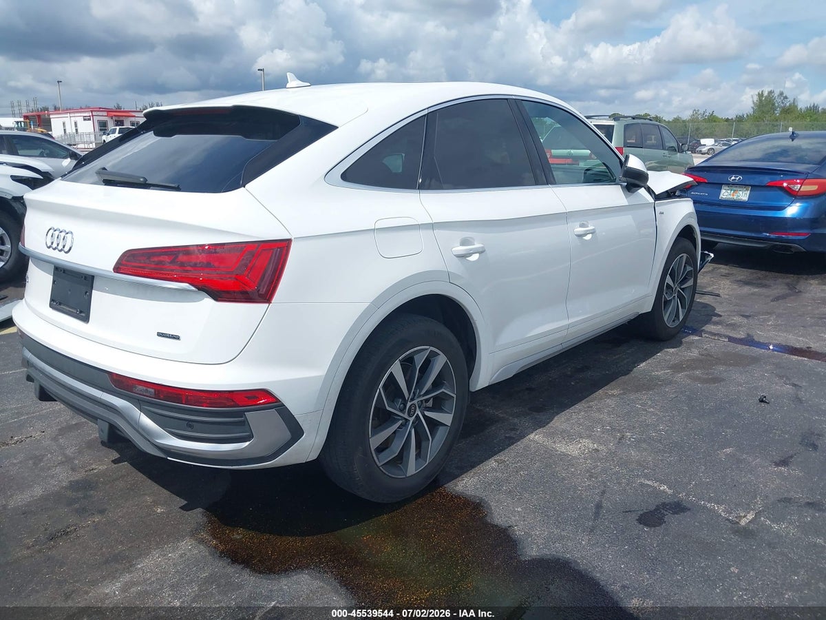 2023 AUDI Q5 SPORTBACK PREMIUM PLUS 45 TFSI S LINE QUATTRO S TRONIC — снимка 4