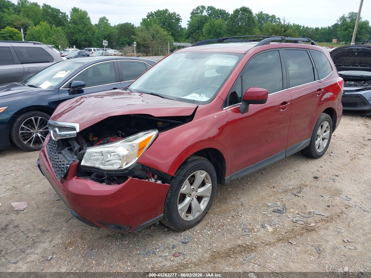 2015 SUBARU FORESTER 2.5I LIMITED — снимка 2