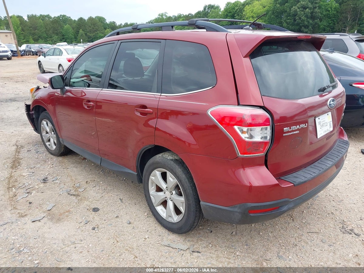 2015 SUBARU FORESTER 2.5I LIMITED — снимка 3