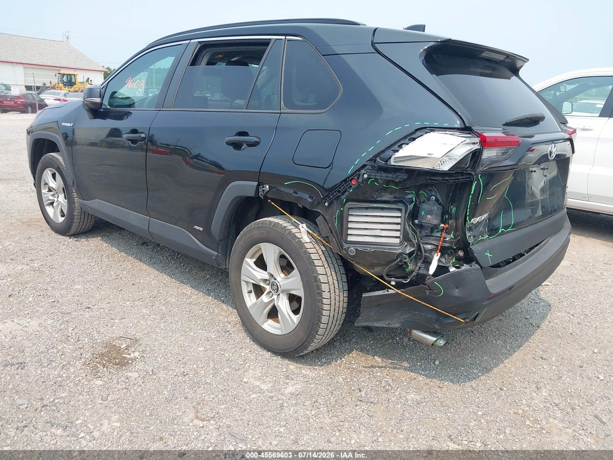 2021 TOYOTA RAV4 HYBRID XLE — снимка 3