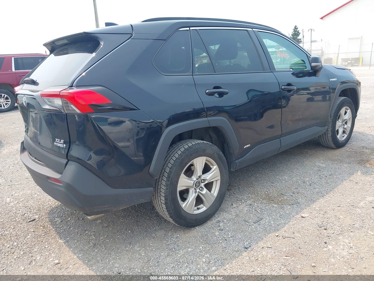 2021 TOYOTA RAV4 HYBRID XLE — снимка 4