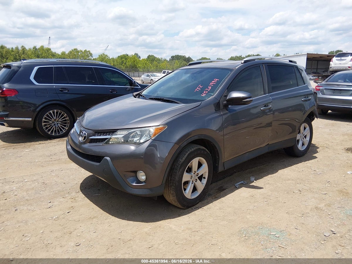 2014 TOYOTA RAV4 XLE — снимка 2