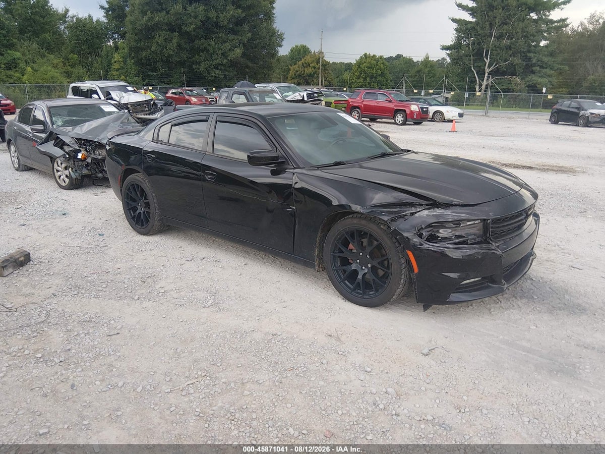 2017 DODGE CHARGER SXT RWD