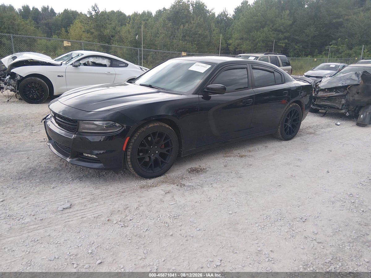 2017 DODGE CHARGER SXT RWD — снимка 2