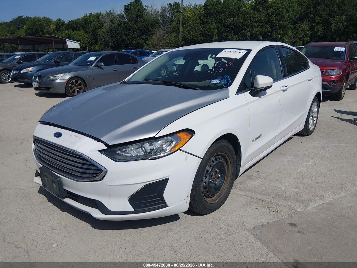 2019 FORD FUSION HYBRID SE — снимка 2