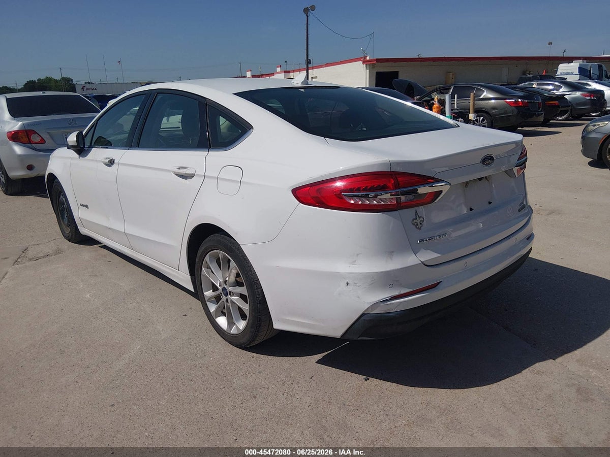 2019 FORD FUSION HYBRID SE — снимка 3