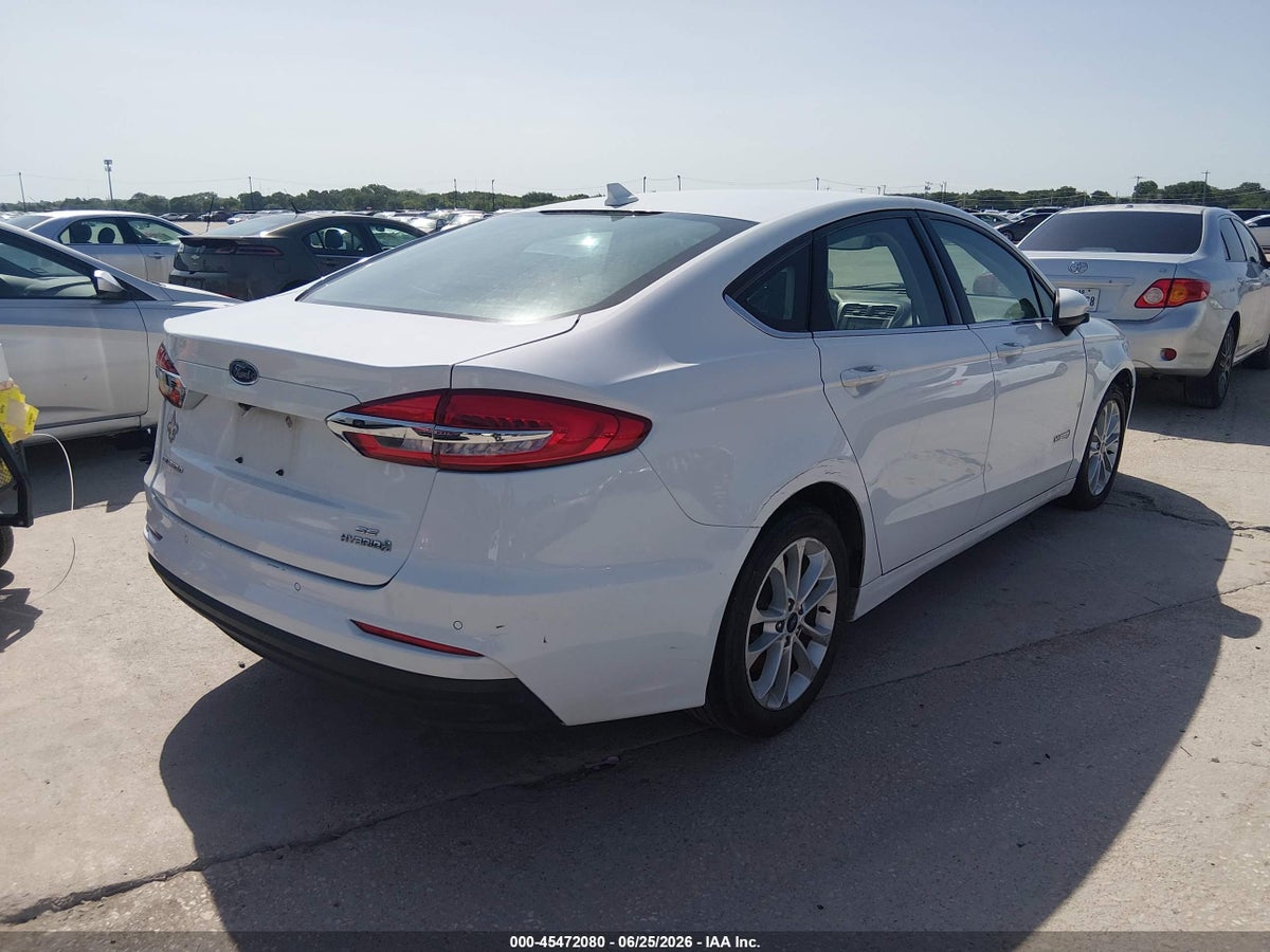 2019 FORD FUSION HYBRID SE — снимка 4