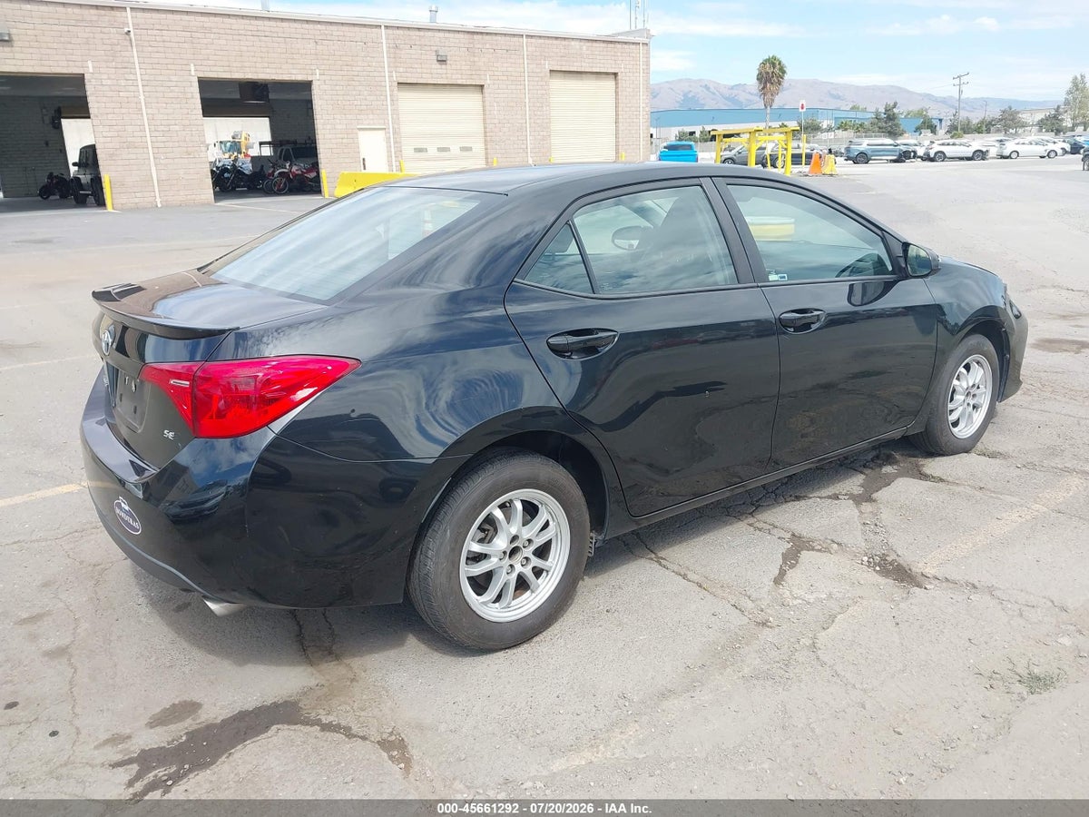 2017 TOYOTA COROLLA SE — снимка 4