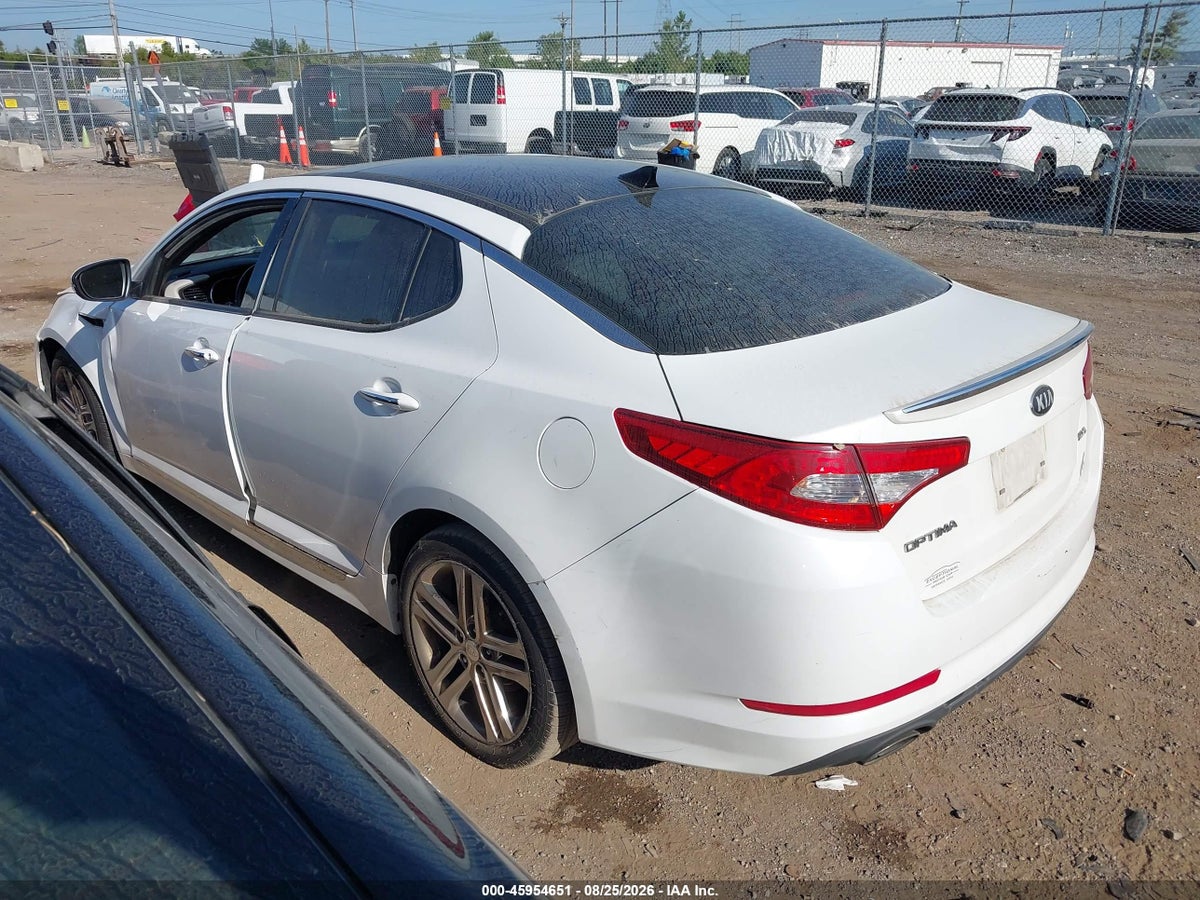 2013 KIA OPTIMA SX — снимка 3