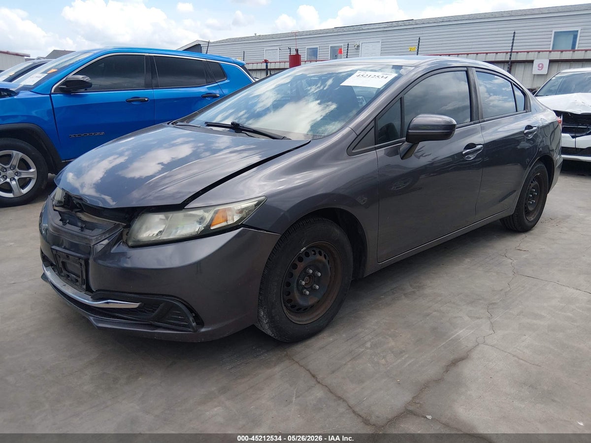 2015 HONDA CIVIC LX — снимка 2