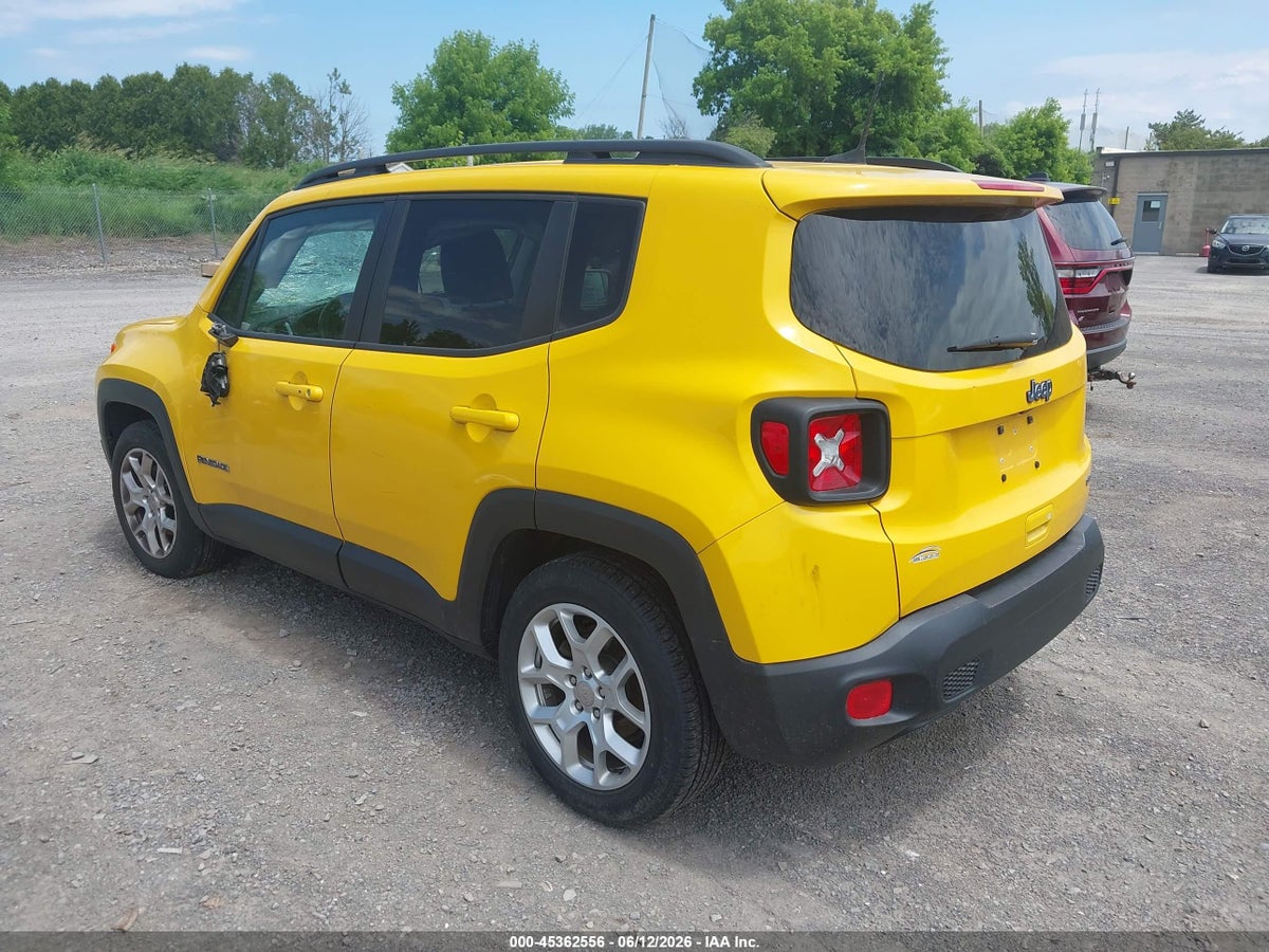 2018 JEEP RENEGADE LATITUDE FWD — снимка 3