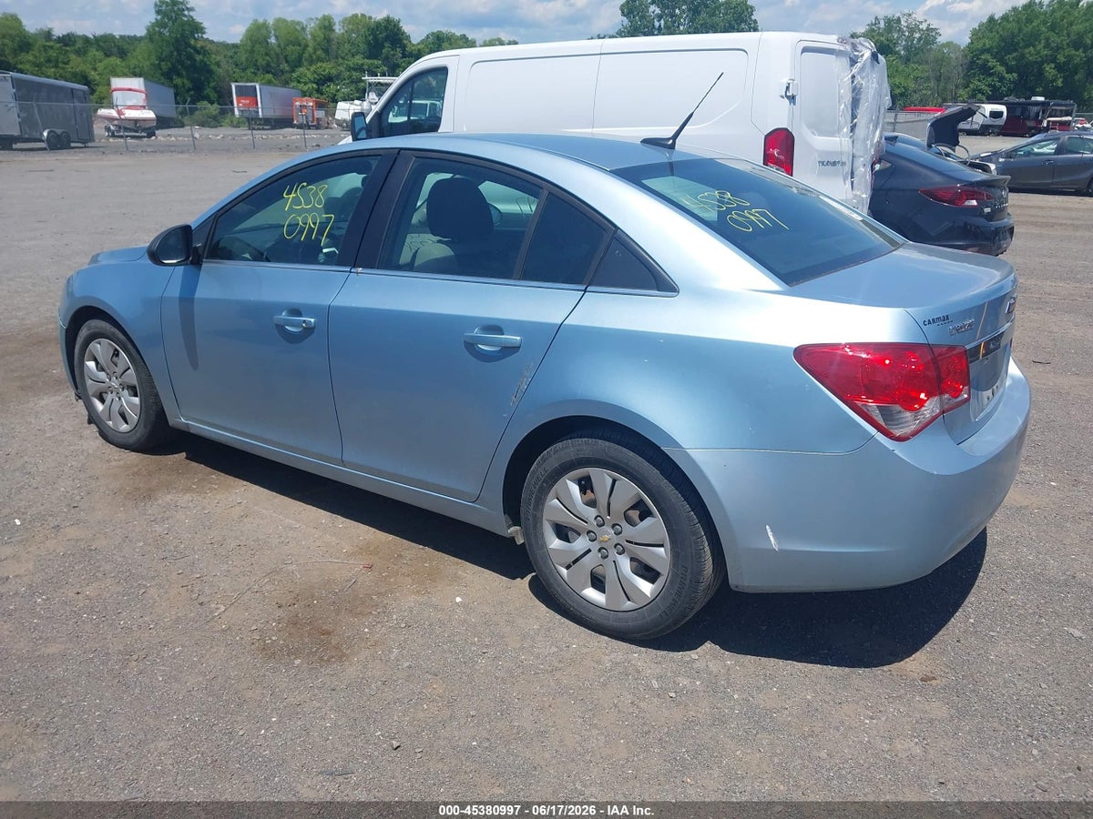 2012 CHEVROLET CRUZE LS — снимка 3