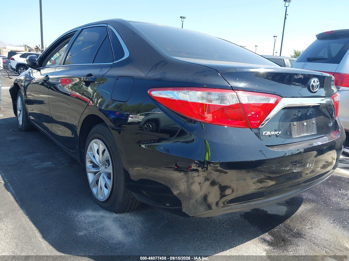 2017 TOYOTA CAMRY LE — снимка 3