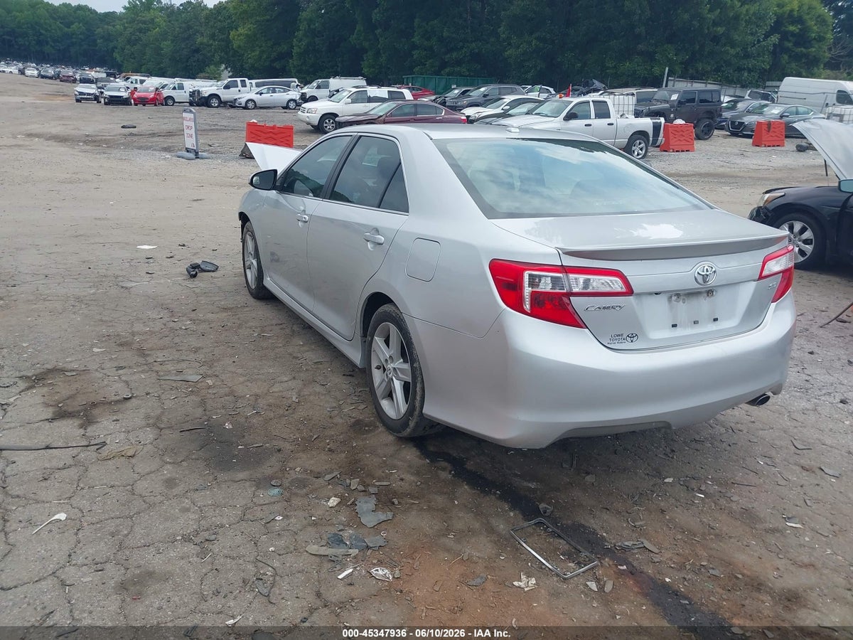 2012 TOYOTA CAMRY SE — снимка 3