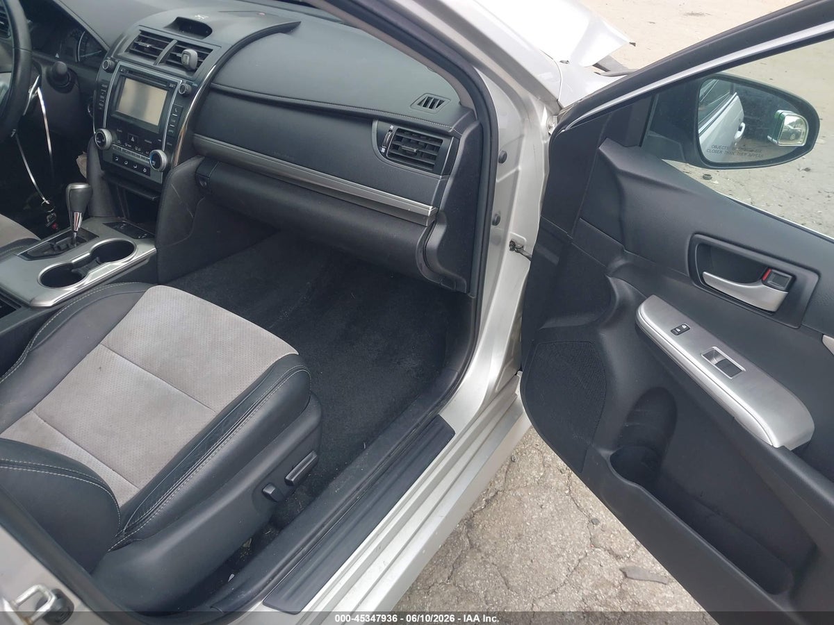 2012 TOYOTA CAMRY SE — снимка 5