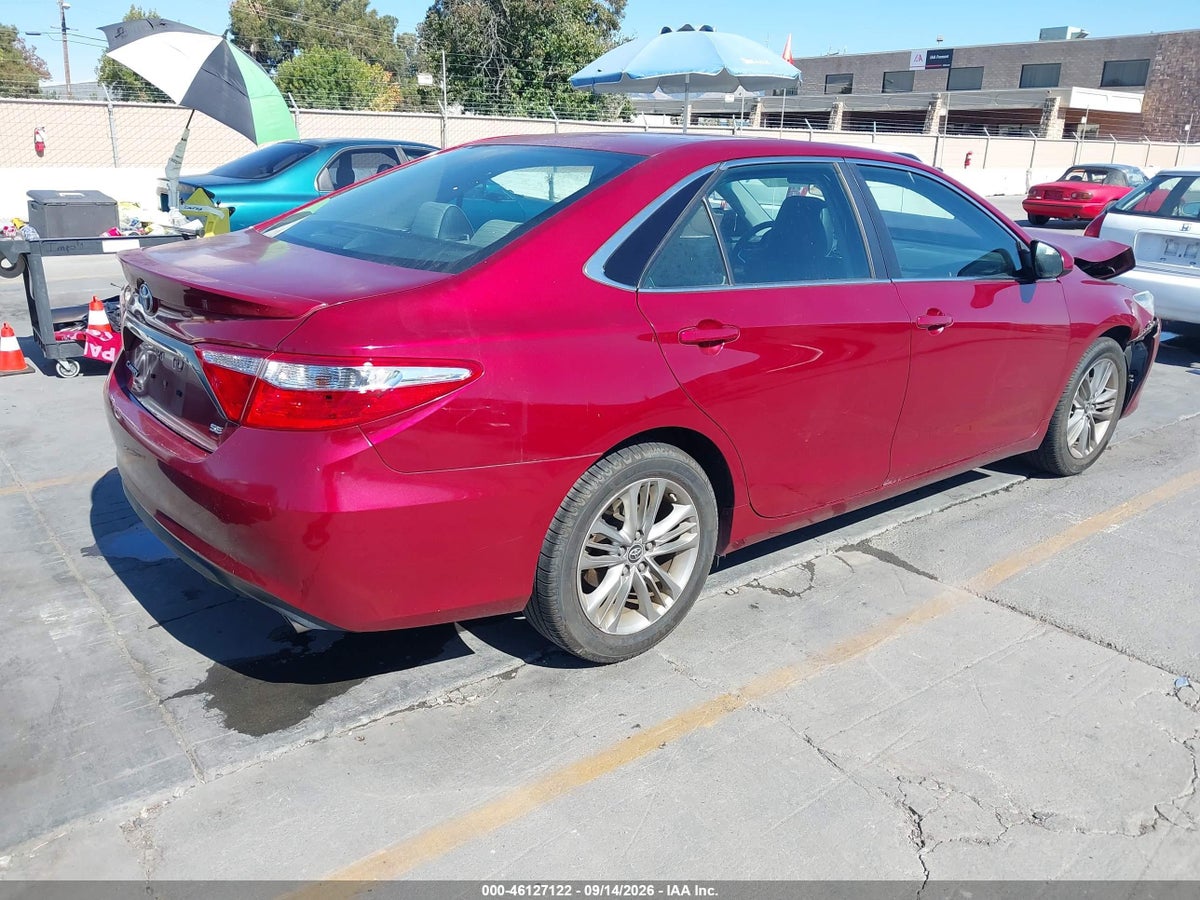 2015 TOYOTA CAMRY SE — снимка 4