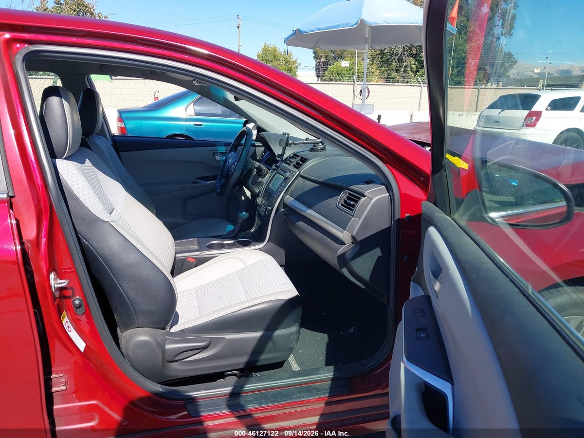 2015 TOYOTA CAMRY SE — снимка 5