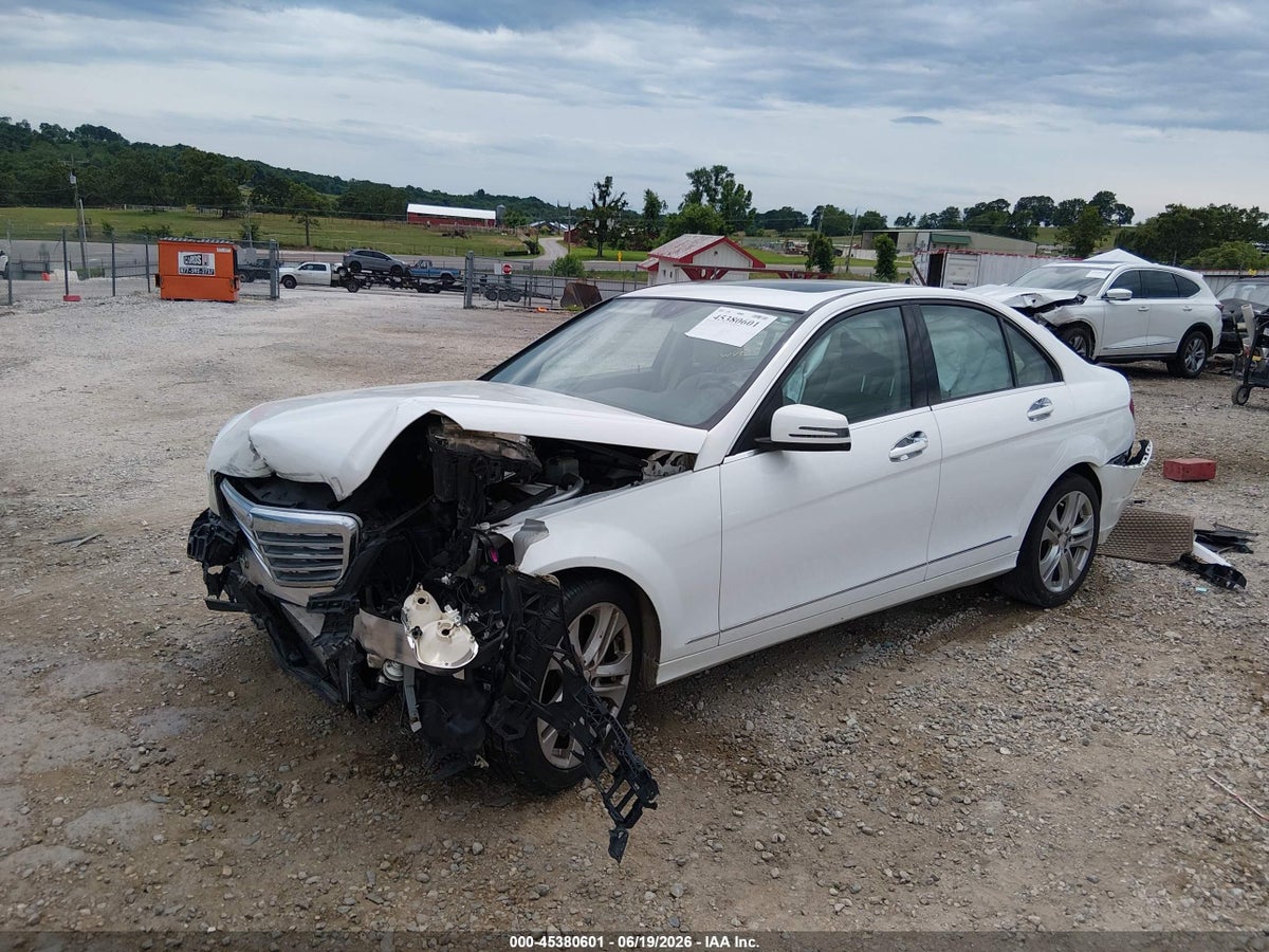 2013 MERCEDES-BENZ C 250 LUXURY — снимка 2