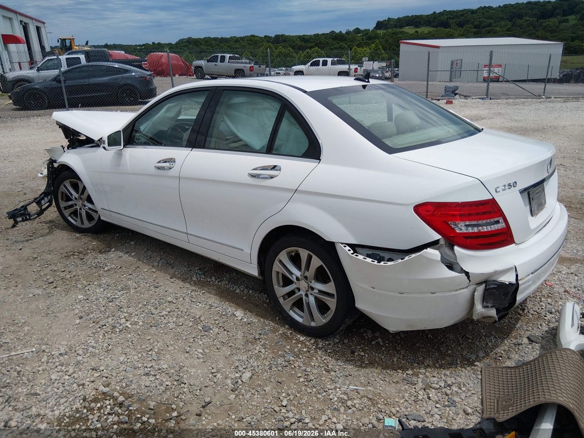 2013 MERCEDES-BENZ C 250 LUXURY — снимка 3