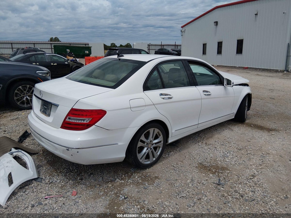 2013 MERCEDES-BENZ C 250 LUXURY — снимка 4