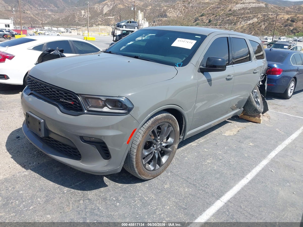 2021 DODGE DURANGO GT RWD — снимка 2