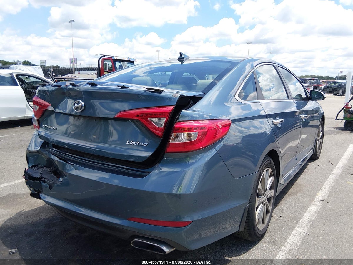 2017 HYUNDAI SONATA LIMITED — снимка 4