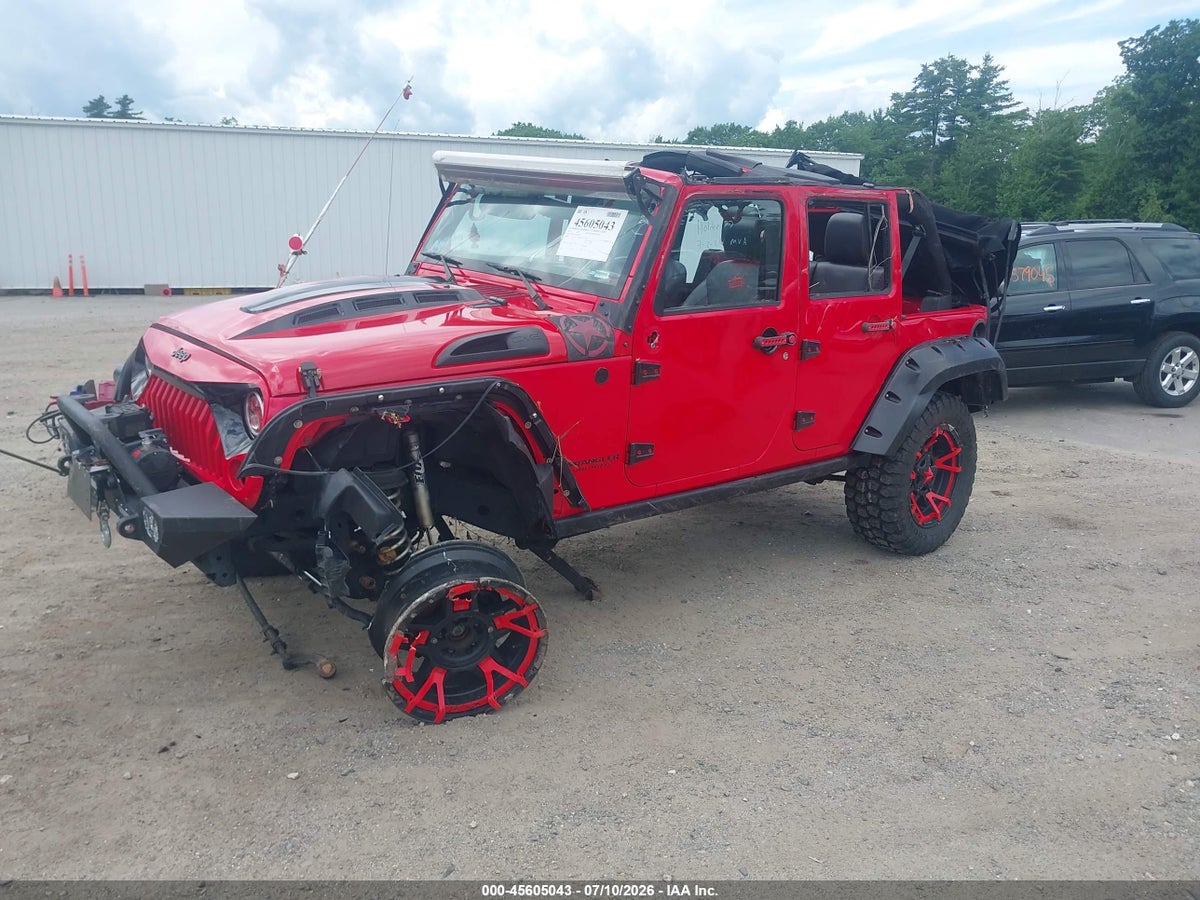 2015 JEEP WRANGLER UNLIMITED RUBICON — снимка 2