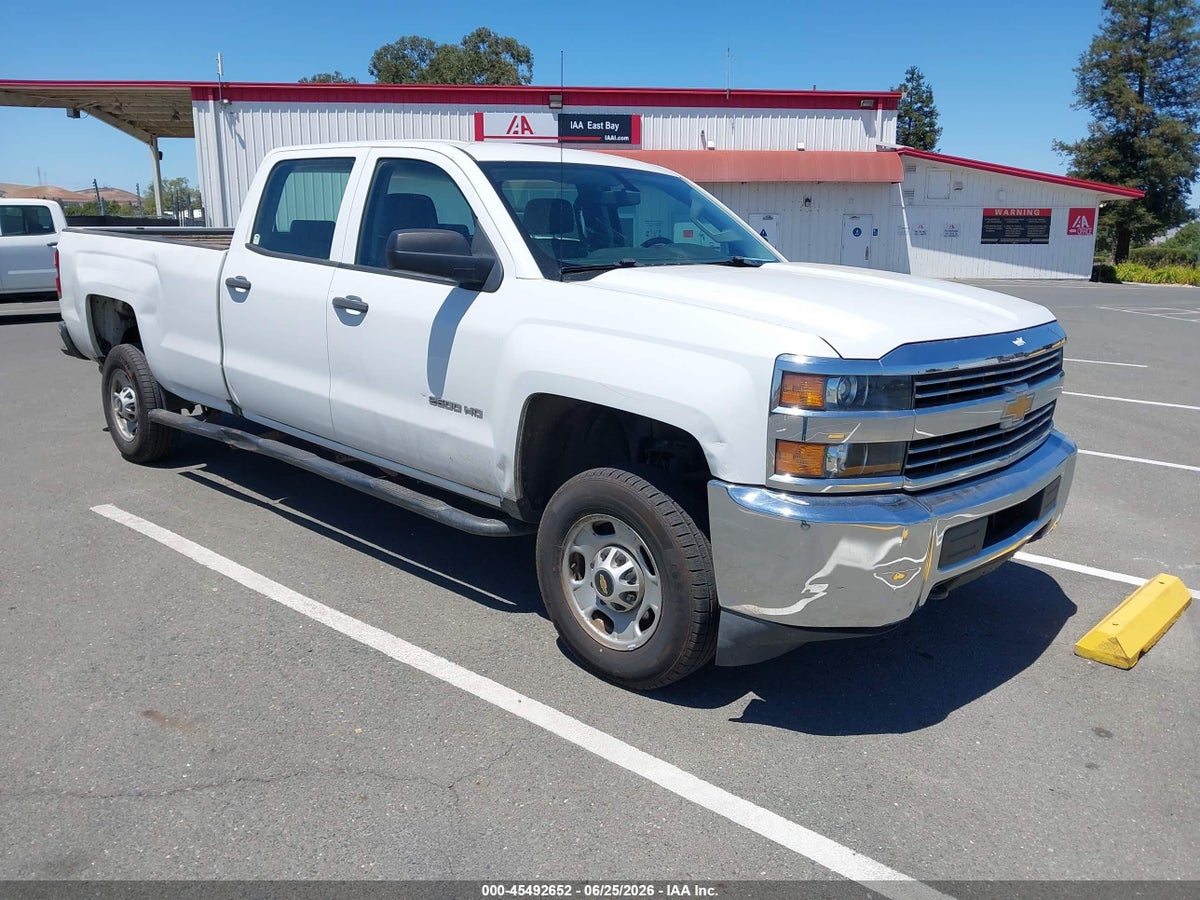2018 CHEVROLET SILVERADO 2500HD WT