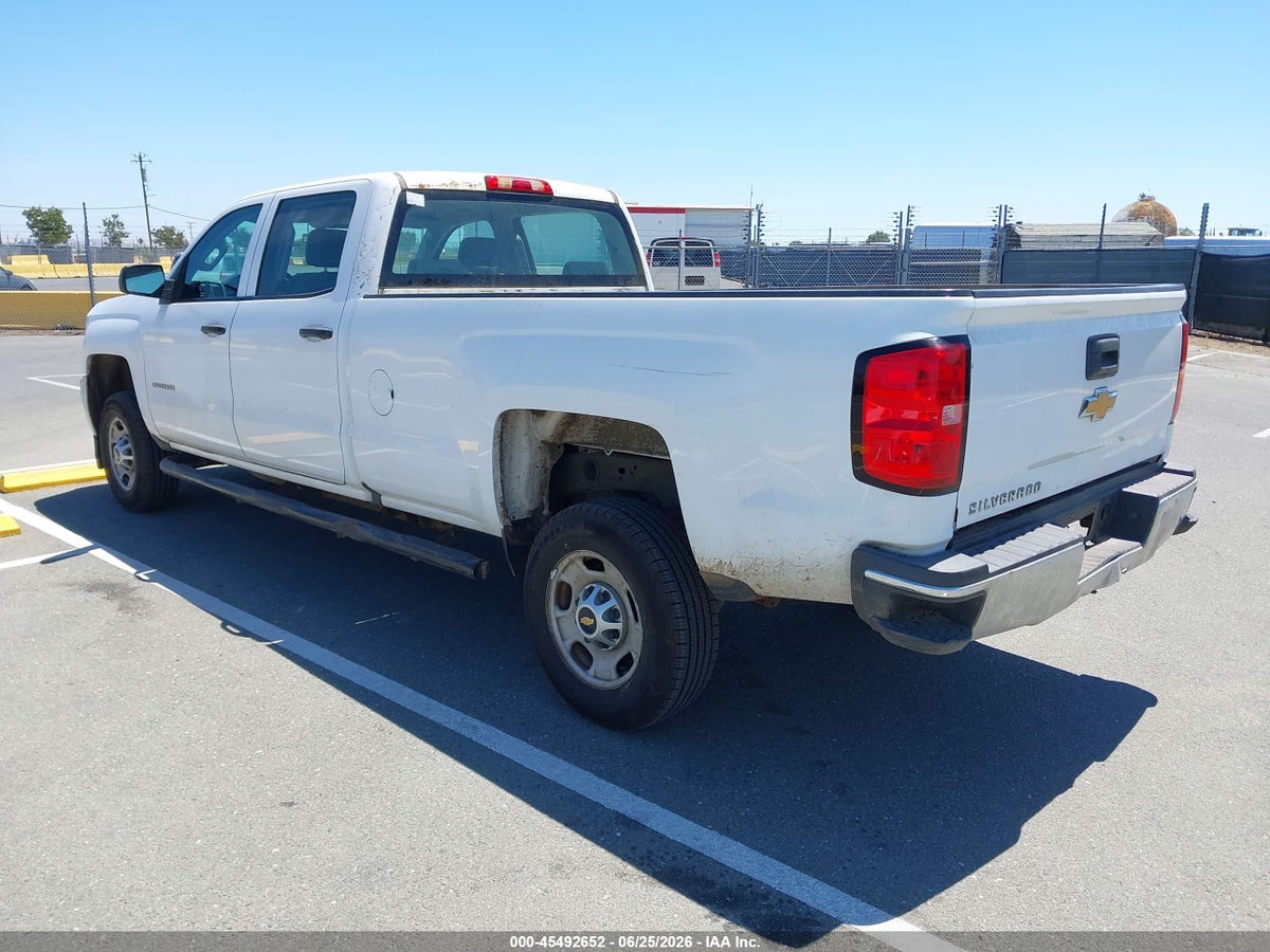 2018 CHEVROLET SILVERADO 2500HD WT — снимка 3