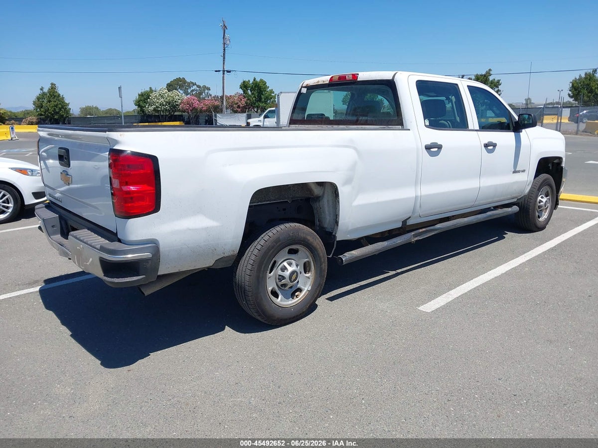 2018 CHEVROLET SILVERADO 2500HD WT — снимка 4