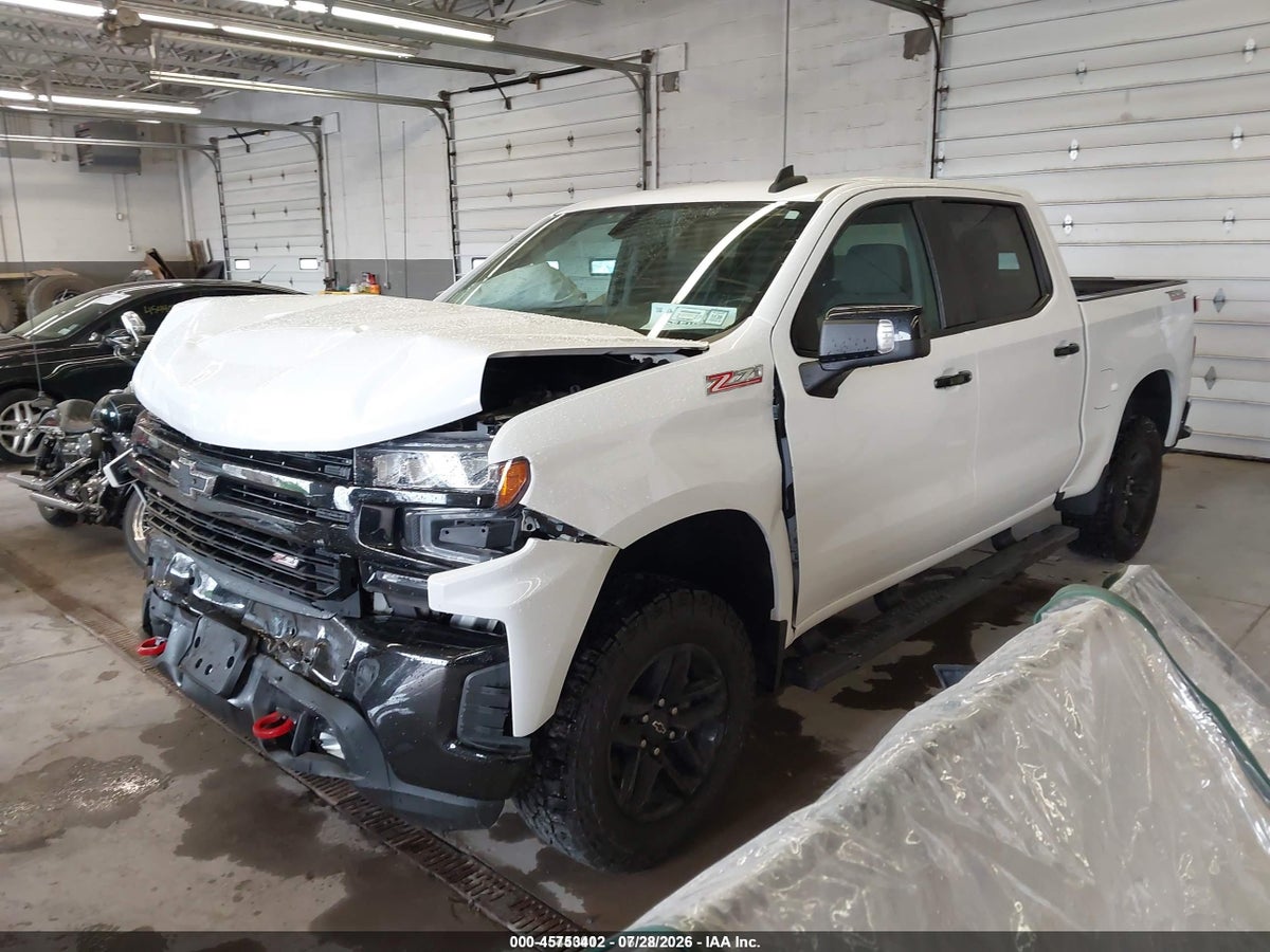 2021 CHEVROLET SILVERADO 1500 4WD SHORT BED LT TRAIL BOSS — снимка 2