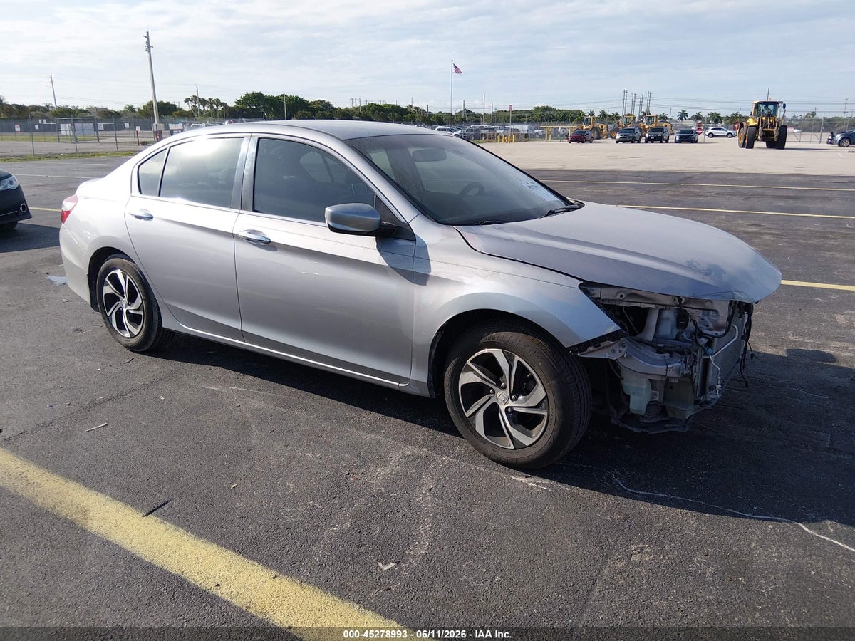 2017 HONDA ACCORD LX