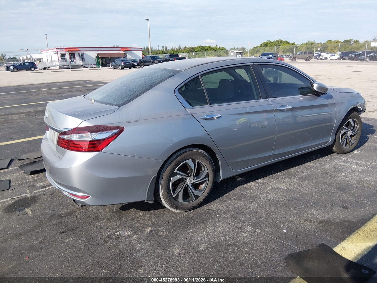 2017 HONDA ACCORD LX — снимка 4