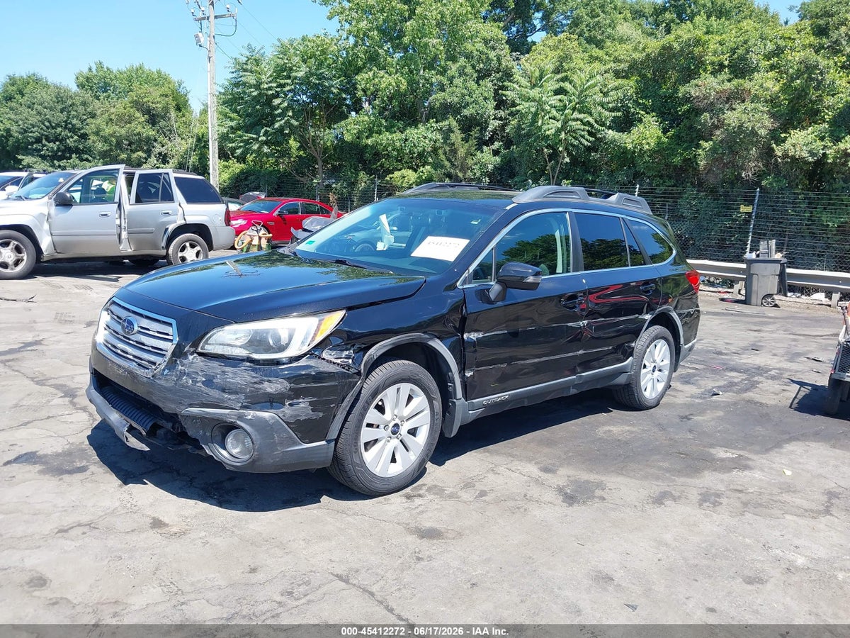 2016 SUBARU OUTBACK 2.5I PREMIUM — снимка 2