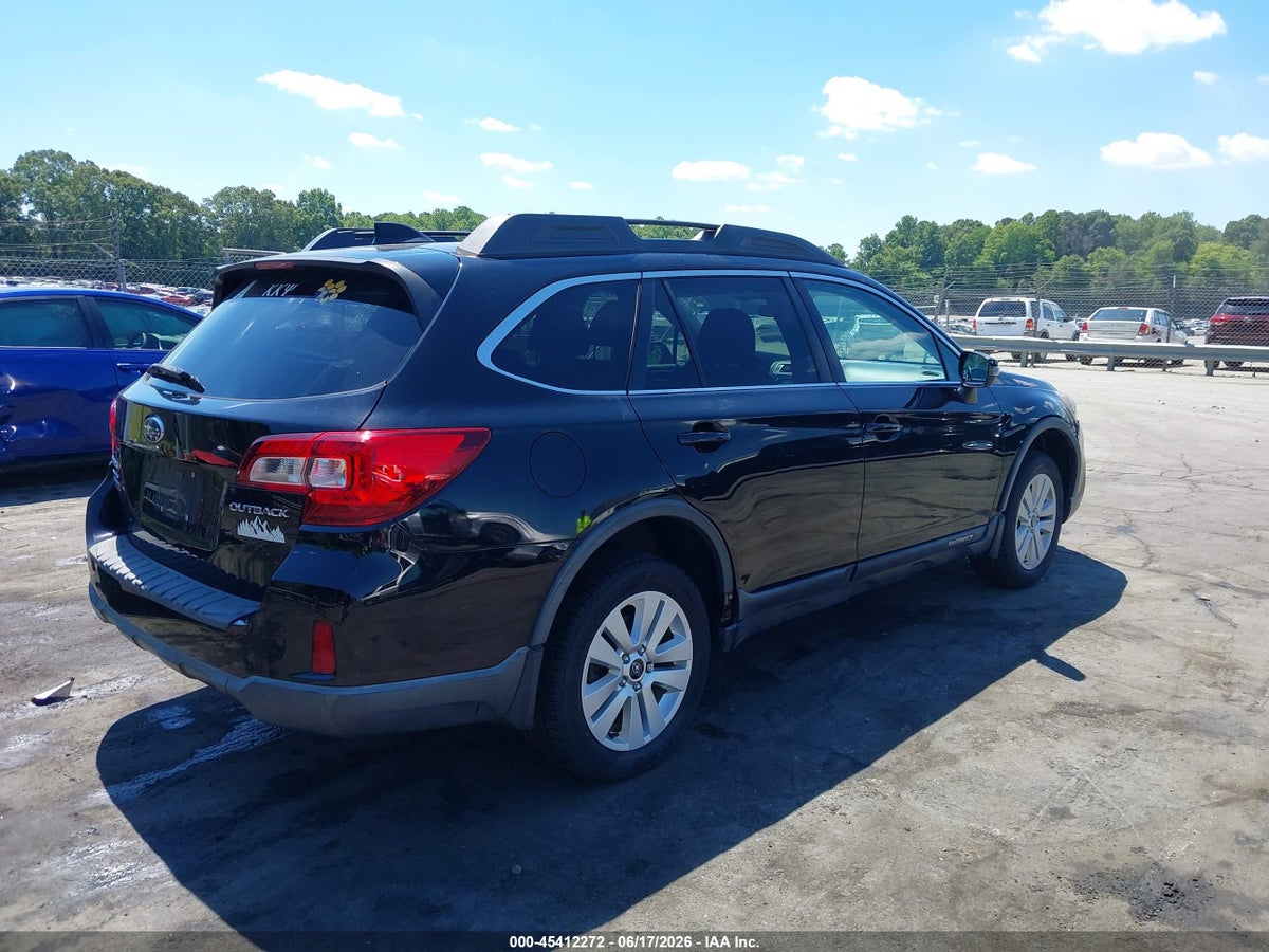 2016 SUBARU OUTBACK 2.5I PREMIUM — снимка 4
