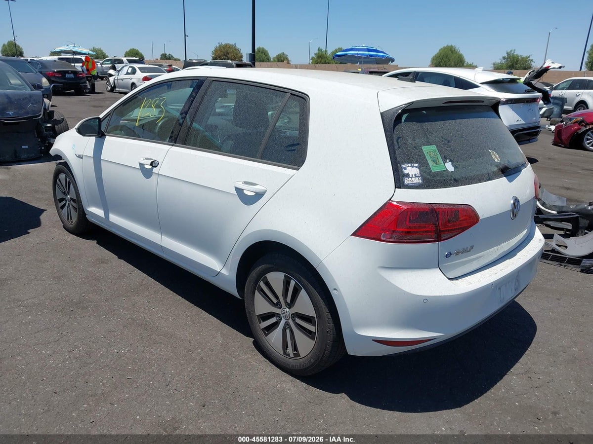 2016 VOLKSWAGEN E-GOLF SEL PREMIUM — снимка 3