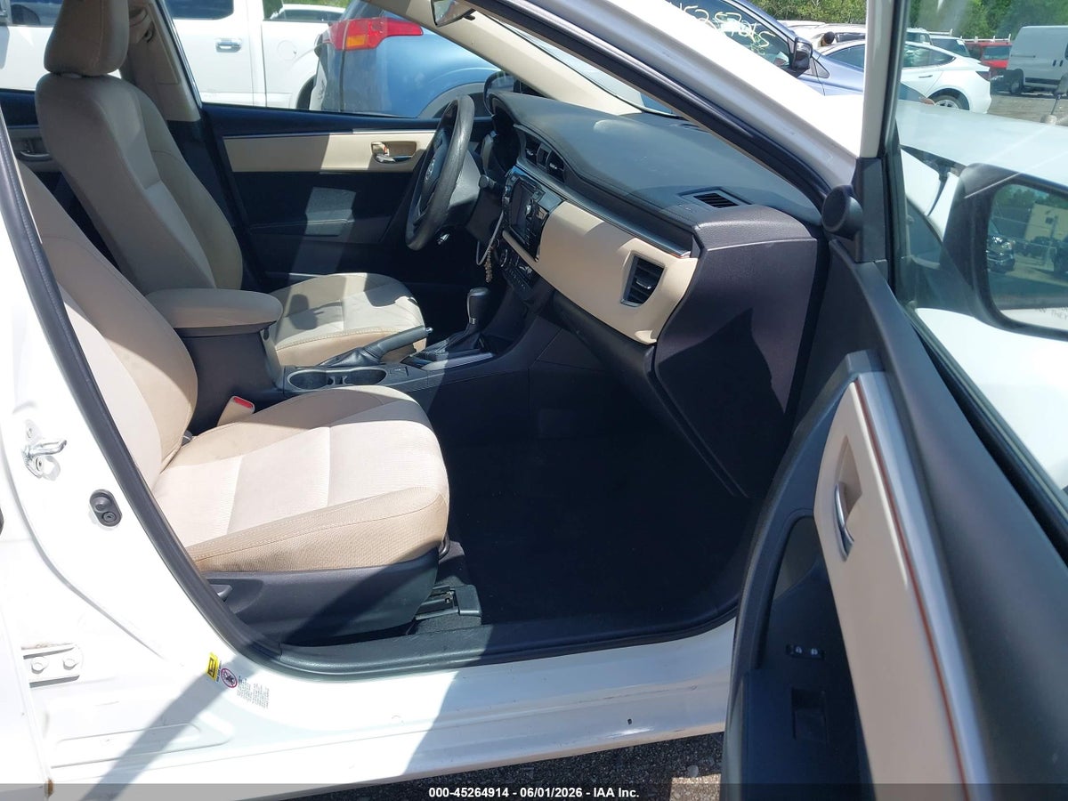 2016 TOYOTA COROLLA LE — снимка 5