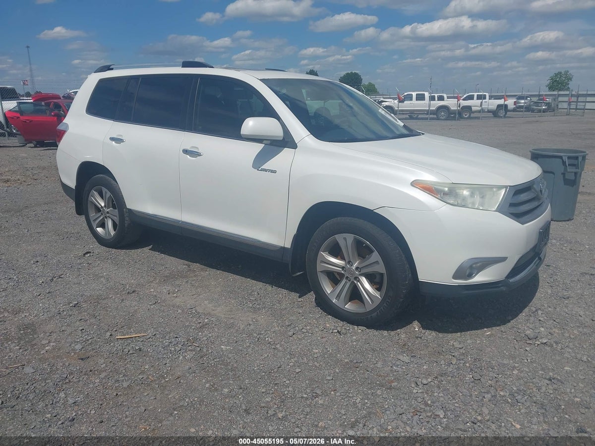 2013 TOYOTA HIGHLANDER LIMITED V6
