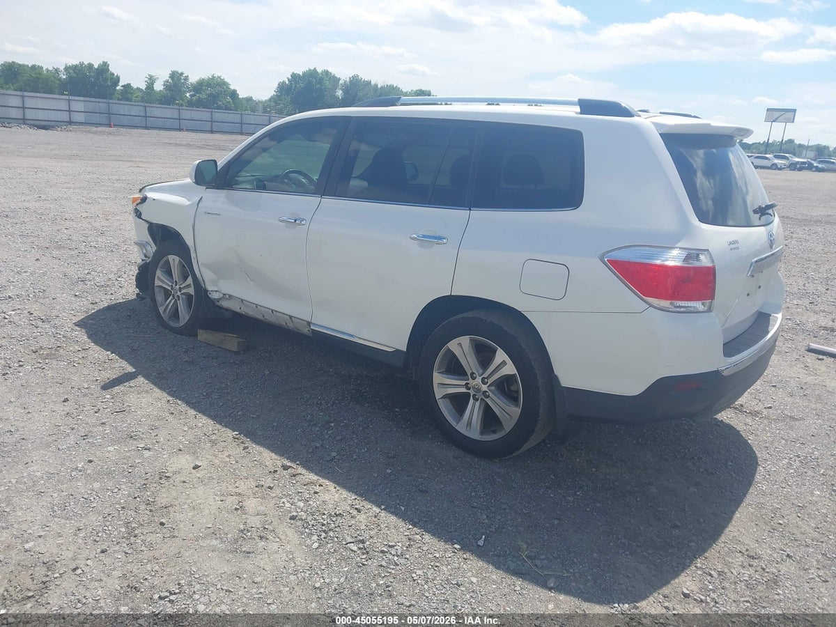 2013 TOYOTA HIGHLANDER LIMITED V6 — снимка 3