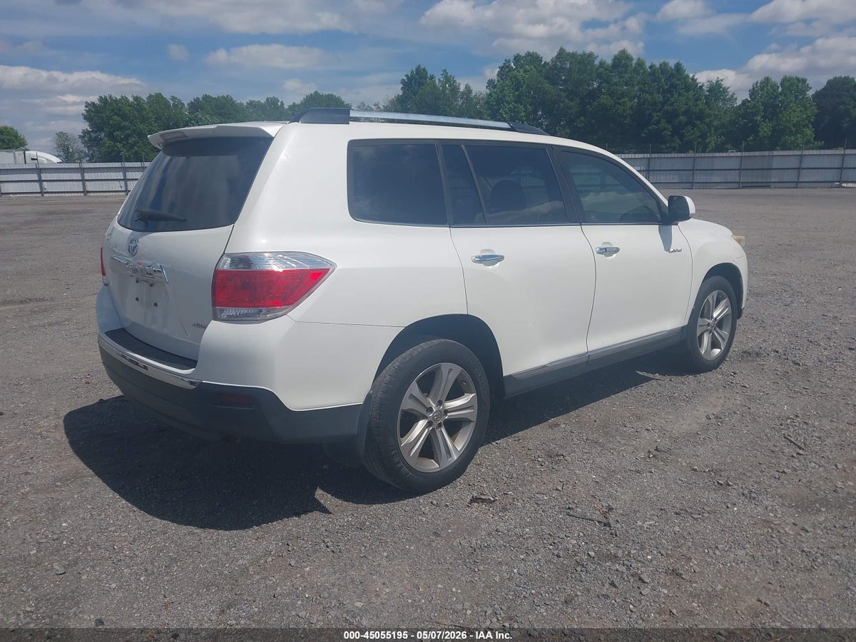 2013 TOYOTA HIGHLANDER LIMITED V6 — снимка 4