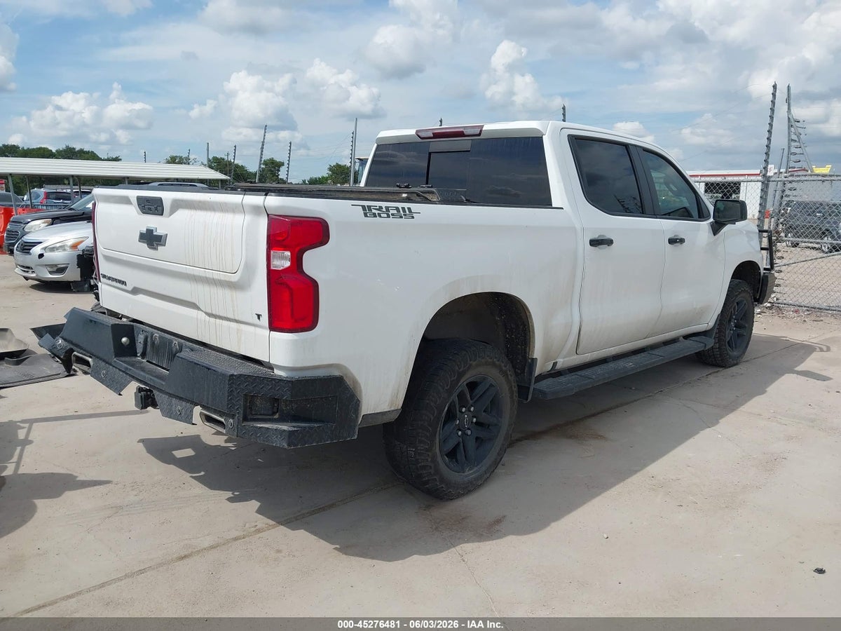 2021 CHEVROLET SILVERADO 1500 4WD SHORT BED LT TRAIL BOSS — снимка 4